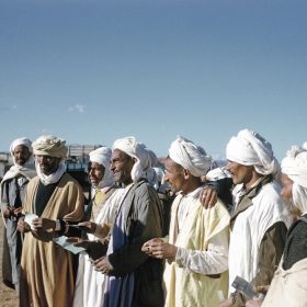 el aricha- arrivée des réfugiés du maroc- juin 62