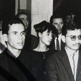 En Algérie indépendante (1962-1965), conférence du communiste Roger Garaudy